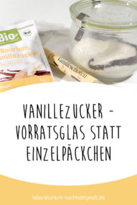 Vanillezucker selber machen – Pinterest